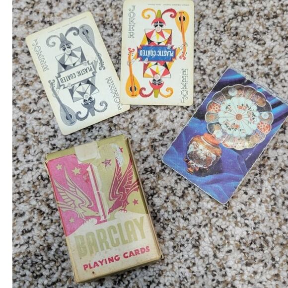 Barclay Vintage Playing Cards Retro Games Fun Classic Vintage Playing Cards - Picture 1 of 3